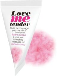 Berlingot Huile de Massage Chauffante Barbe à Papa - Love Me Tender - 10 ml