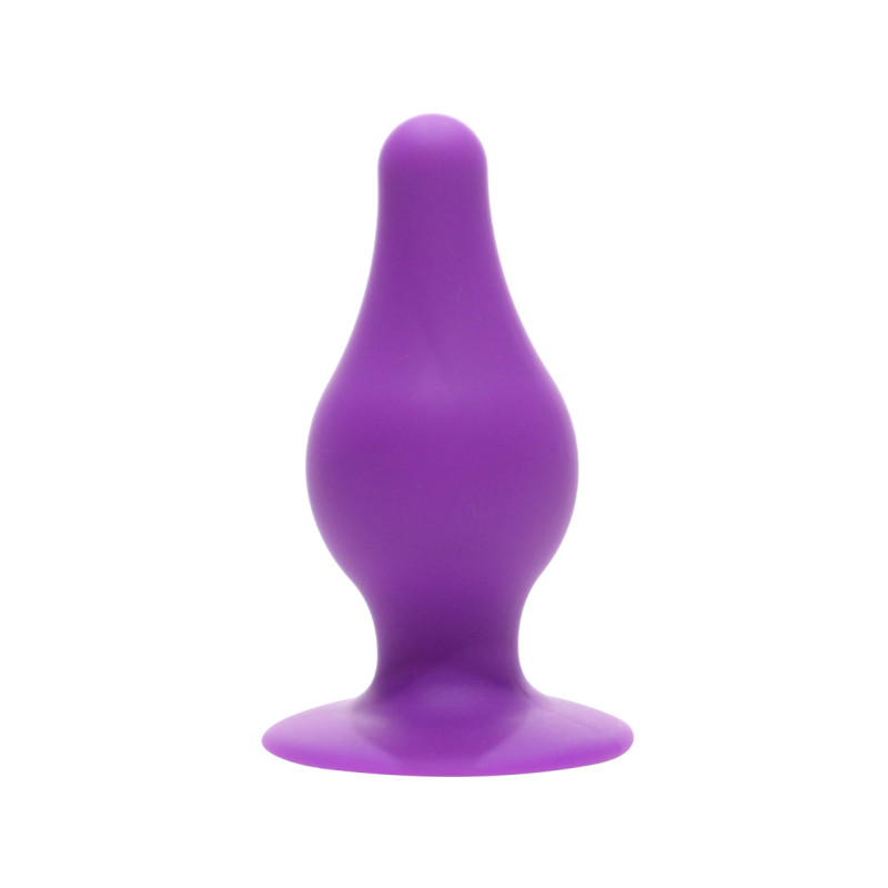 Plug anal double densité violet 10,2 cm