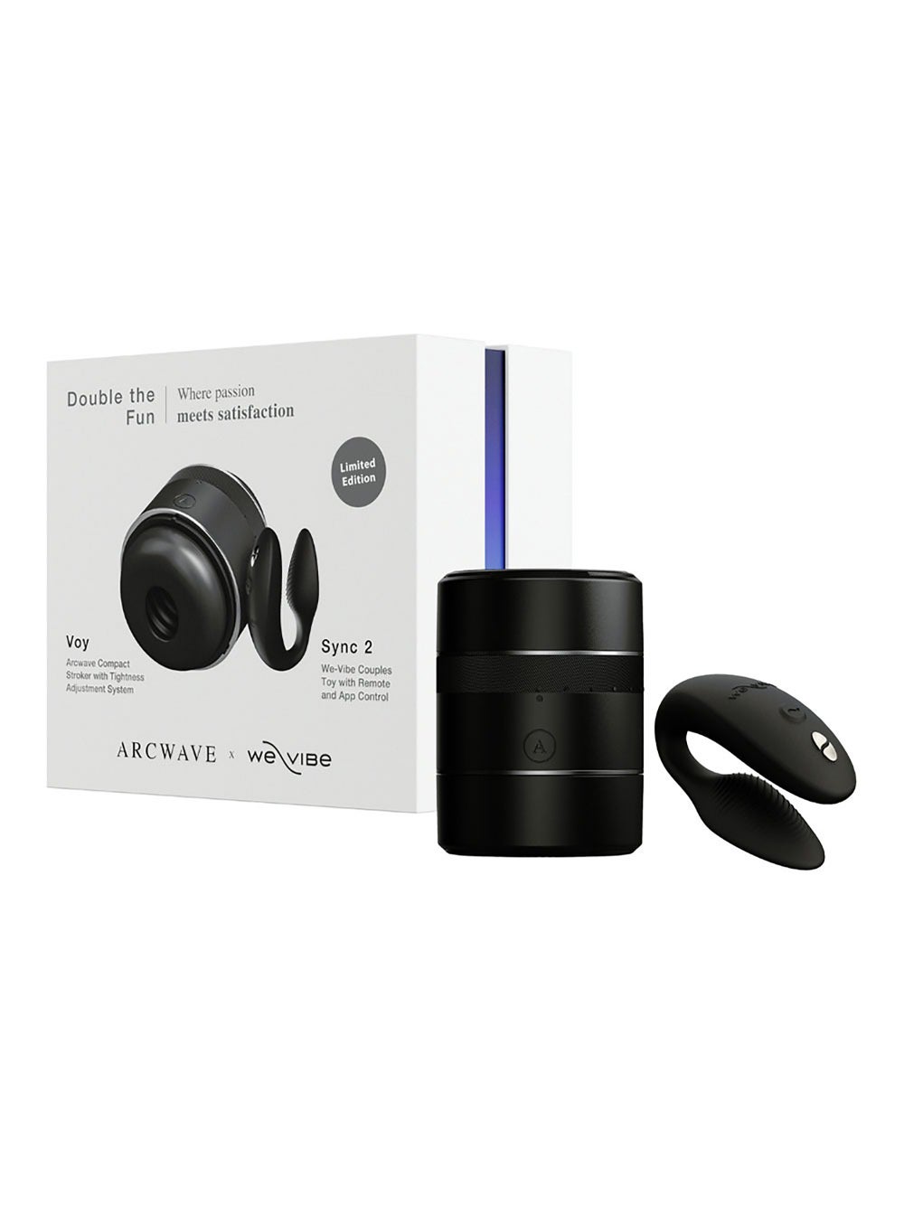 Coffret sextoys Arcwave x We-Vibe Double the Fun édition limitée