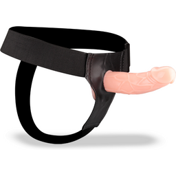 Gode ceinture harnais creux veiné