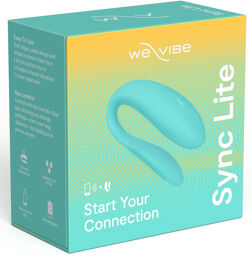 Vibromasseur C pour couples Sync Lite Turquoise