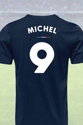 Tee shirt joueur 9 Bleu