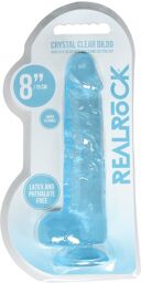 Gode Réaliste Jelly 19 cm Blue