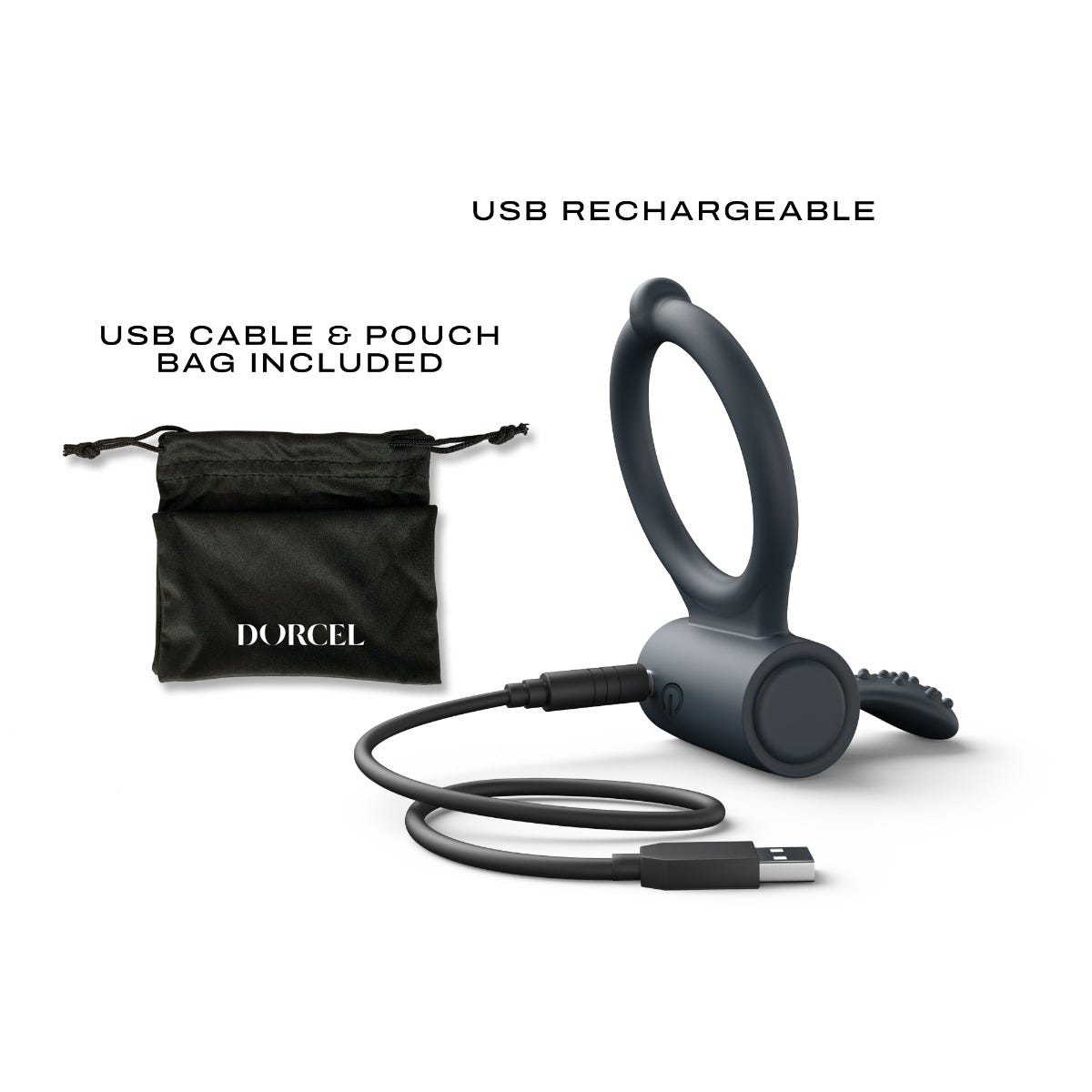 Anneau Pénien Vibrant Power Clit Plus Dorcel