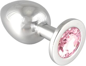 Anus piquet GRAND avec cristal rose L