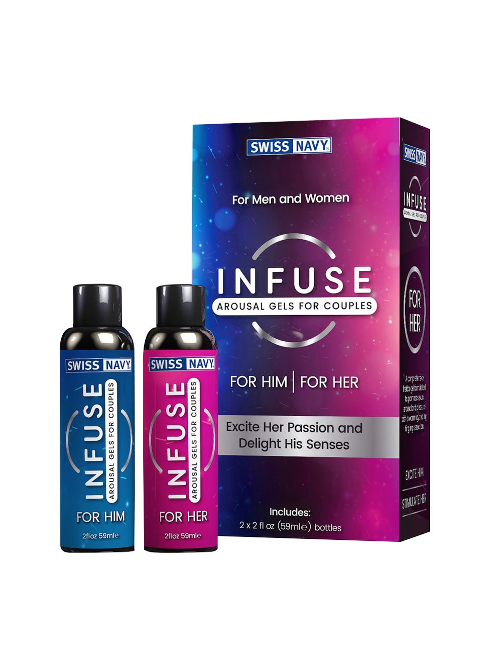 Gels de Stimulation pour Couple Infuse