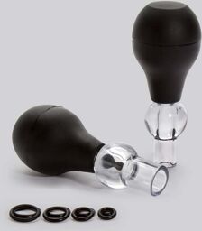 Pompes à Tétons 6 Pièces Transparent