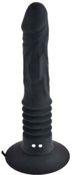Plug Anal Vibrant Va-et-Vient Vibrating Ass Fucker Noir