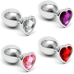 Plug Bijoux Anal Cœur