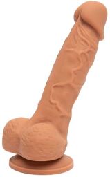 Gode ventouse silicone 15,2 cm Luxe Chair beige