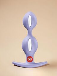 B Balls Duo Plug Violet et Blanc