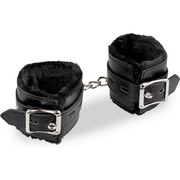 Menottes poignets cuir et fourrure