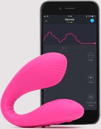 Vibromasseur Point G & Clitoris Connecté Dolce Rose