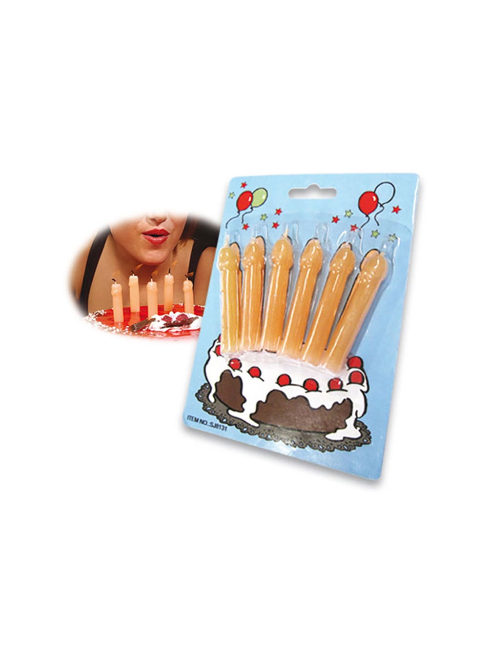 6 Bougies Pénis