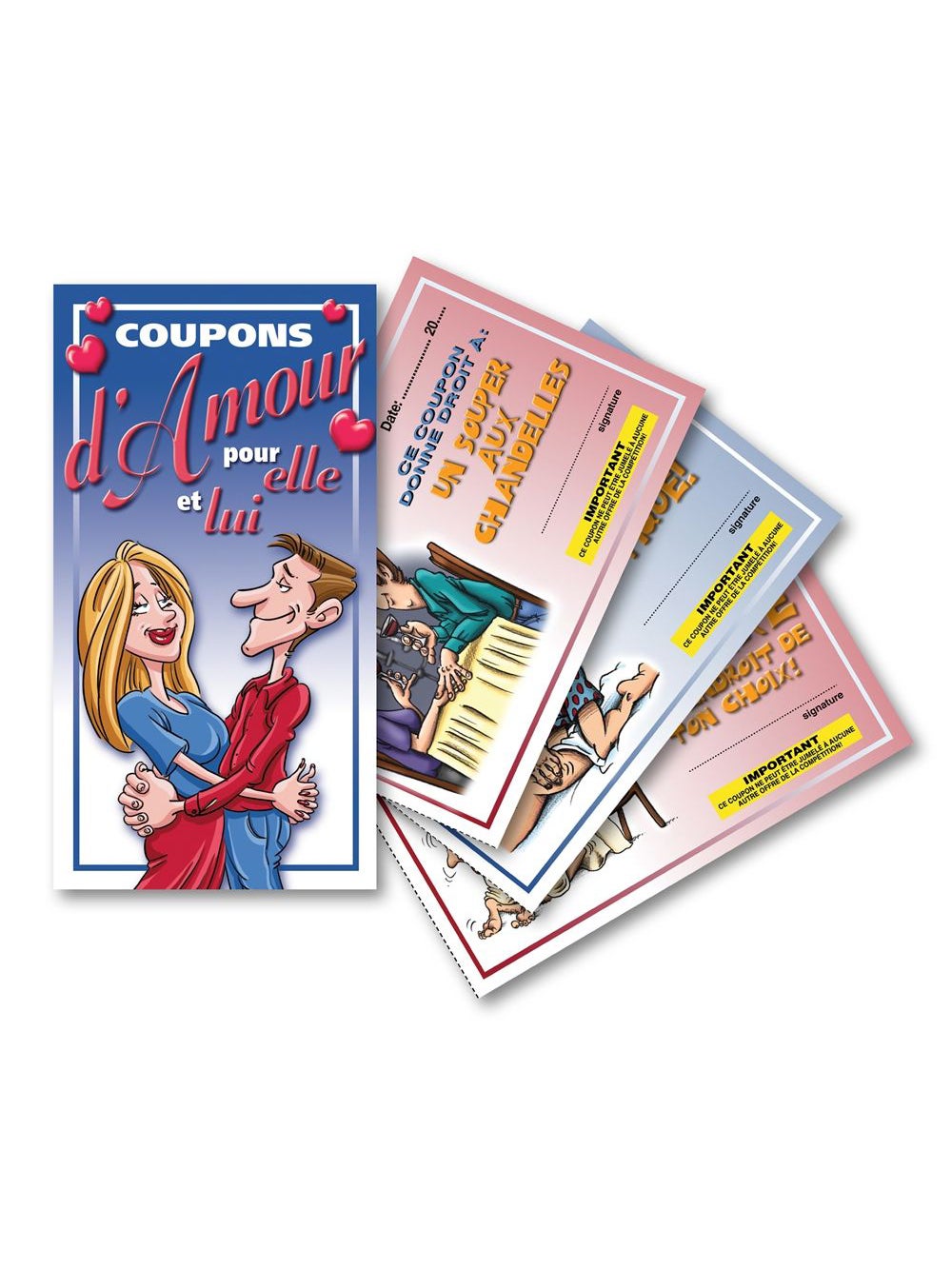 Coupons d'Amour pour Elle & Lui