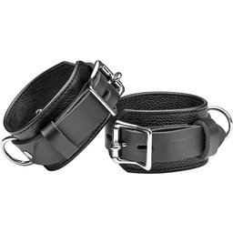 Menottes à Fermoir en Cuir Deluxe