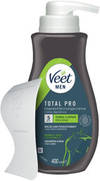 Crème dépilatoire pour homme corps et jambes 400ML