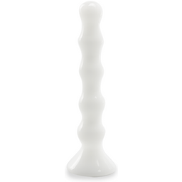 Gode godemichet en verre Lagoon gode vaginal ou anal homme ou femme - Blanc
