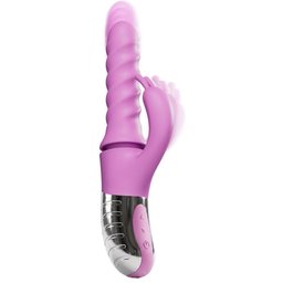 - Vibromasseur Rotating Thrusting 360° - Rose