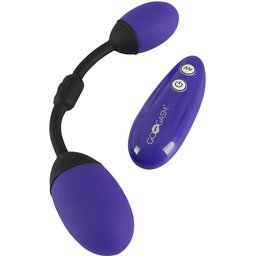 Pussy and Ass Balls Stimulateur Télécommandé