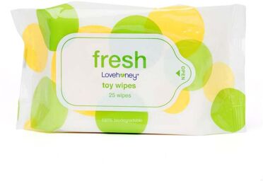 Lingettes Nettoyantes Biodégradables Fresh Pack de 25