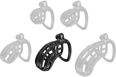 Cage de Chasteté Nexia XL 10 x 3.4 cm Noire