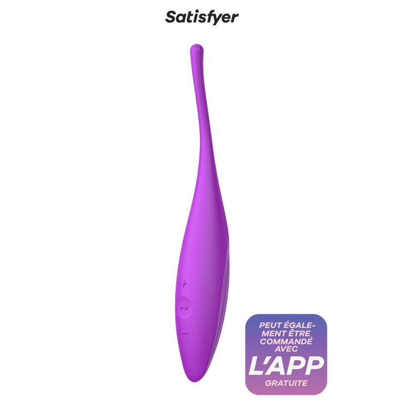 Stimulateur connecté Twirling Joy fuchsia
