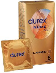 Nude XL Extra Large Boîte de 8 Transparent