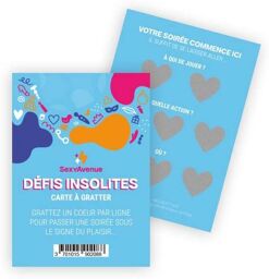 Carte à Gratter Défis Insolites