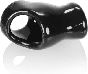 Unit-X Stretch - Sporty Sleek Cocksling with Extended Ballstretcher Base - Black