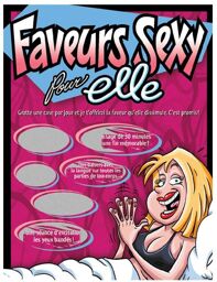 Carte à Gratter Faveurs Sexy pour Elle Rose
