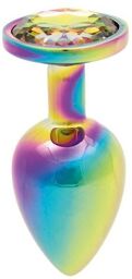 Plug bijou arc-en-ciel S