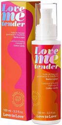 Huile de massage Love Me Tender - Barbe à Papa - 100 ml