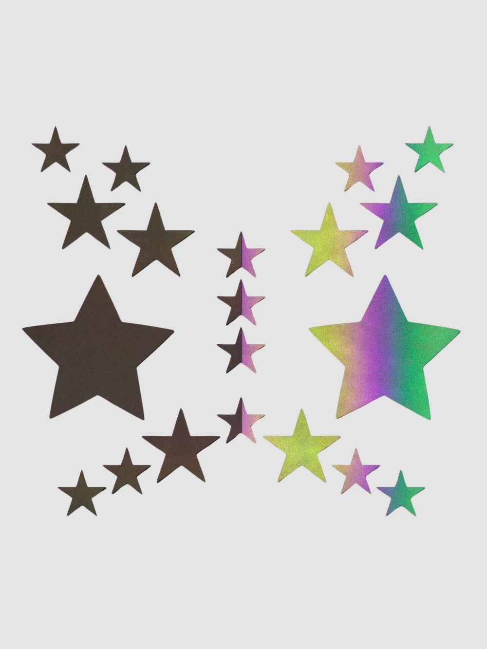 Kit Body Art Réfléchissant Étoile Noire