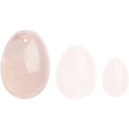 Œuf de Yoni en Quartz Rose