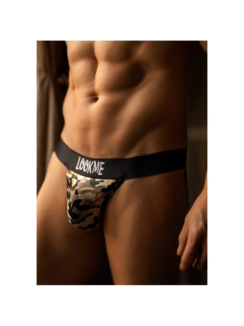 Slip imprimé camouflage Army