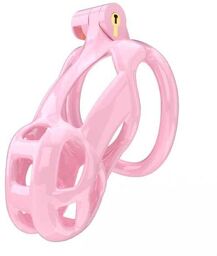 Cage de Chasteté à Pénis - S - Pink - PC01