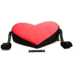 XR Brands - Coussin de Bondage - Rouge et Noir