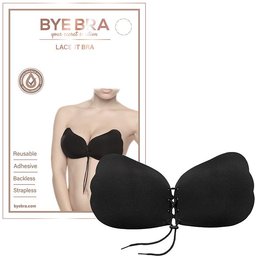 - Lace-It Bra Cup A Black