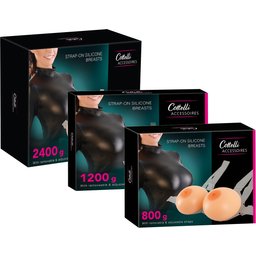 Seins en Silicone avec Sangles