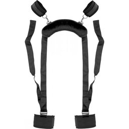 Frisky - Aide de positionnement « Écarte-moi » avec menottes Deluxe