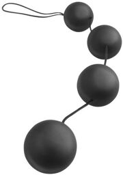 Boules Anales Deluxe Vibro Balls Anal Fantasy Collection Noir