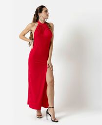 Robe Mina Lycra - Rouge Rouge