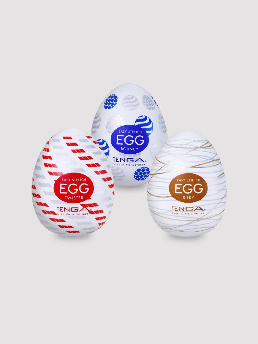 Masturbateurs Egg Wonder Pack de 3 (Twister, Bouncy, Silky)
