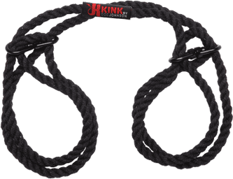 Corde Chevilles ou Poignets en Chanvre Noir