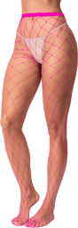 Mapalé Collant large maille rose Rose