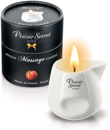 Bougie de Massage Pêche de Vigne Noir