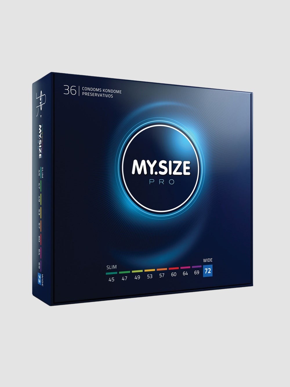 Préservatifs Taille 72 Boîte de 36