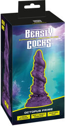Gode silicone doux avec ventouse Octopus Prime
