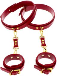 Attaches Cuisses-poignets Rouge